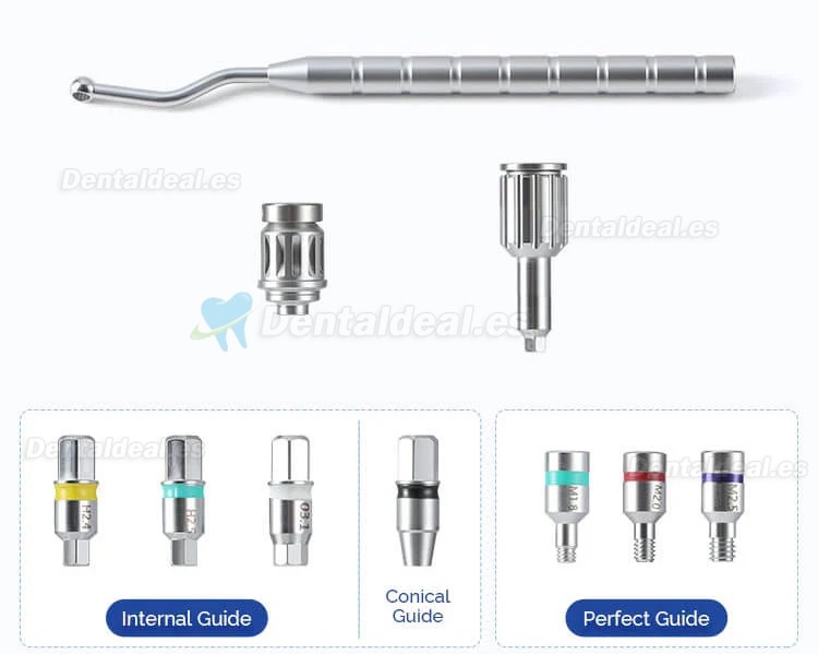Kit Universal de Extracci&oacute;n de Tornillos de Implantes Dentales Extractor de Tornillos Rotos